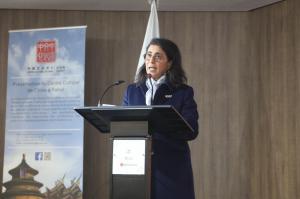 Exposition sur les Jeux Olympiques sous le thème «Ensemble vers un avenir commun »