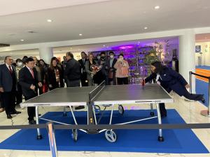 Exposition sur les Jeux Olympiques sous le thème «Ensemble vers un avenir commun »