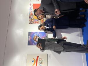 Exposition sur les Jeux Olympiques sous le thème «Ensemble vers un avenir commun »