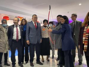 Exposition sur les Jeux Olympiques sous le thème «Ensemble vers un avenir commun »