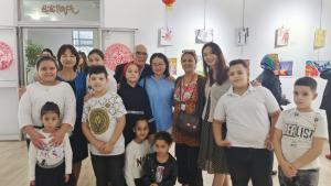 Exposition de dessin pour les enfants chinois et africains 