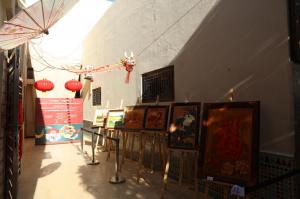 la fin de l'exposition itinérant de l'artisanat Sino-marocain à Marrakech 