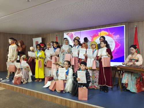 Cérémonie de remise des prix du concours de bande dessinée